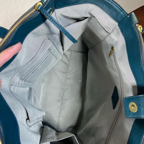 Rare‎ Teal/Aqua Fossil Bag - Picture 4 of 10